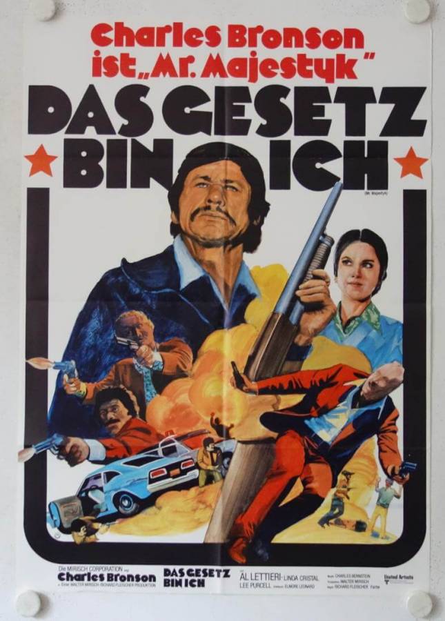 Das Gesetz bin ich originales deutsches Filmplakat